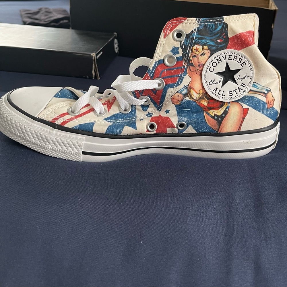 Brand New Wonder Woman Converse